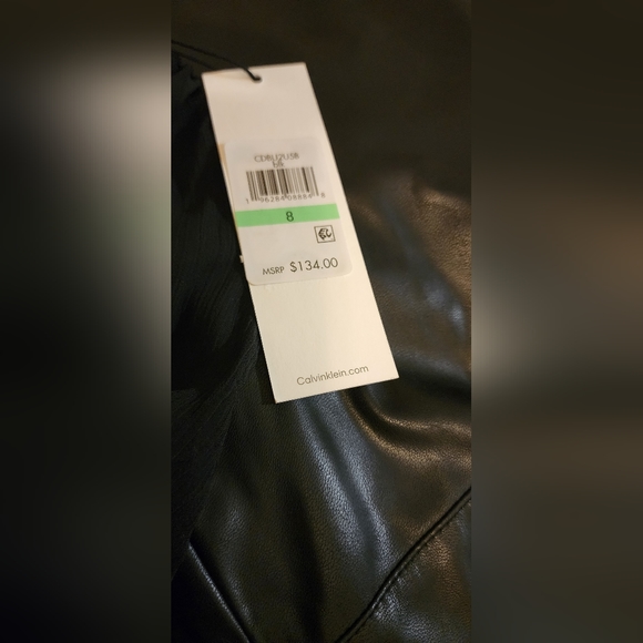 Calvin Klein Black Dress Size 8 - Picture 5 of 5